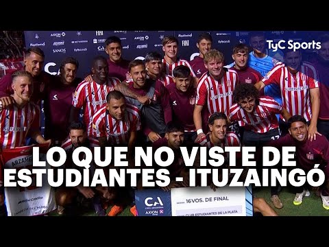 LA OTRA CARA DE ESTUDIANTES – ITUZAINGÓ 🔥 EL PINCHA NO DEJÓ DUDAS EN SU DEBUT
