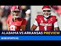 No. 2 Alabama vs No. 21 Arkansas | SEC on CBS FULL Preview | CBS Sports HQ