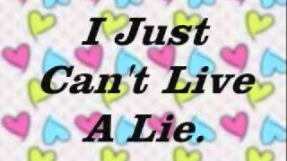 I Just Can&#39;t Live A Lie-Carrie Underwood [Lyrics]