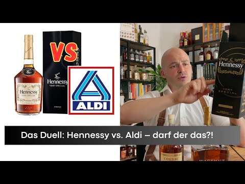 Hennessy vs billige Kopie von ALDI