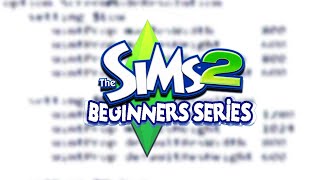 SIMS 2 HOW TO CHANGE SCREEN SIZE / RESOLUTION TWO WAYS - PART 4