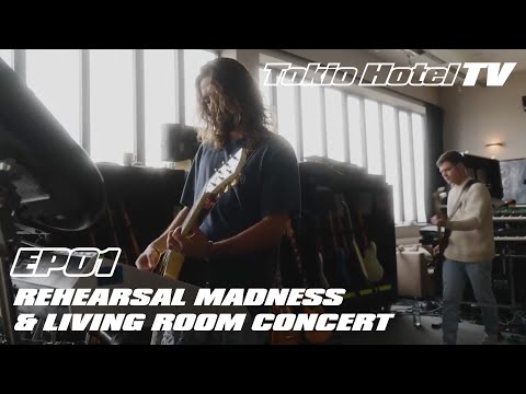 Rehearsal Madness & Livingroom concert! - Tokio Hotel TV 2023 / EP01