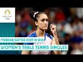 Manika Batra Gets Knocked Out From Women S Table Tennis Singles Paris2024 Highlights