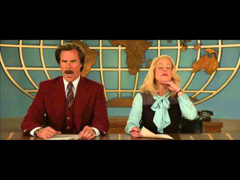Anchorman - Ron Burgundy Warms Up