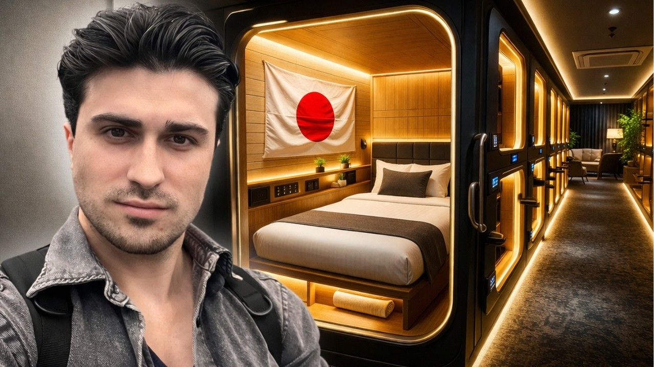Je teste un Hôtel Capsule de Luxe au Japon 🇯🇵 ★★★★★