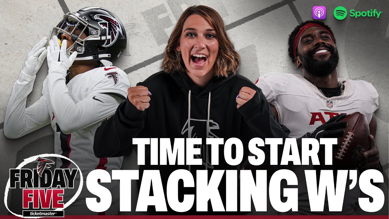 The Falcons' offense, getting pressure with 4, & what would success look like vs Jets? | Friday Five