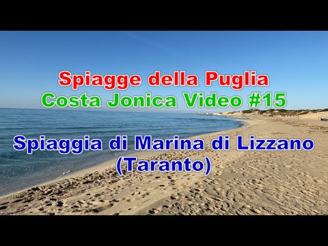 #15 Spiaggia di Marina di Lizzano (Taranto) - Spiagge della Puglia Costa Jonica Salento