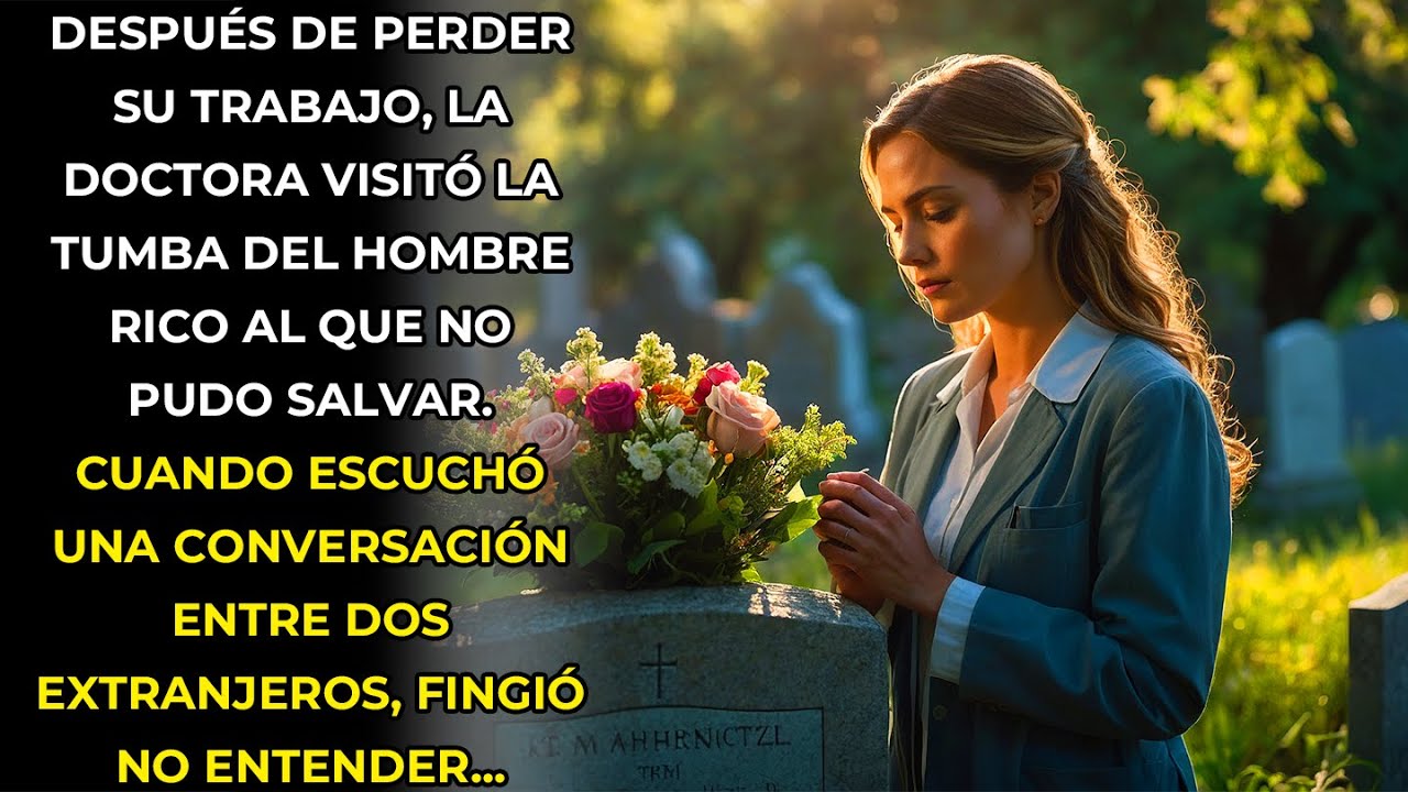 DESPUÉS DE PERDER SU TRABAJO, LA DOCTORA VISITÓ LA TUMBA DEL HOMBRE RICO AL QUE NO PUDO SALVAR...