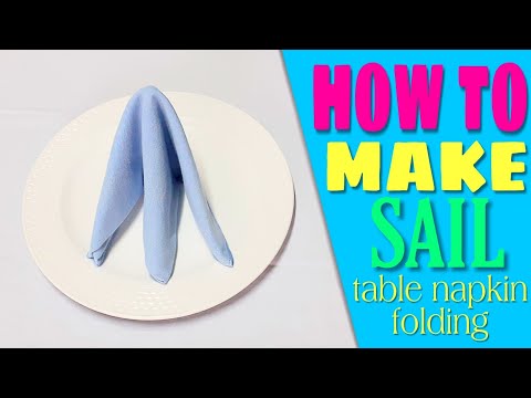 Sail #Napkin Folding