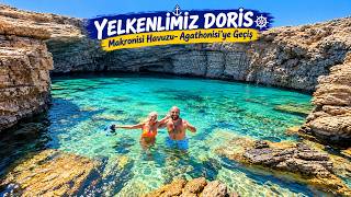 YELKENLİMİZ DORİS 2026 - 19- Makronisi Havuzu - Agathonisi Adasına Geçiş - YELKE