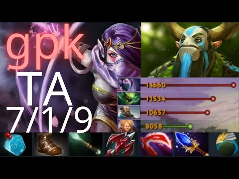 gpk Templar Assassin vs Invoker, Axe, Nature's Prophet - VP vs OG g2 ESL1 g2 dota2