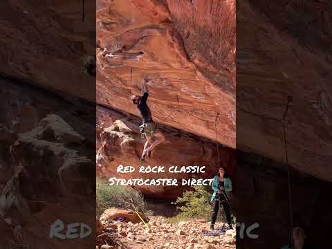 Dyno climbing red rock Las Vegas neveda #climbing #extremesports #bouldering #fitness #adventure