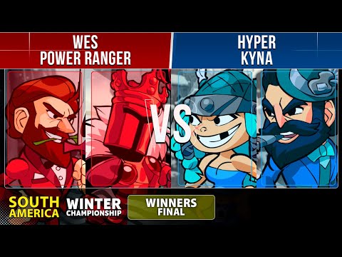 Wes & Power Ranger VS Hyper & Kyna - Winners Final - SA - Brawlhalla Winter Championship 2022