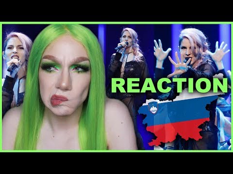 SLOVENIA - Lea Sirk - Hvala, ne! | Eurovision 2018 Reaction