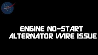 Vanagon No-Start Problem Due To Alternator Wiring Issue