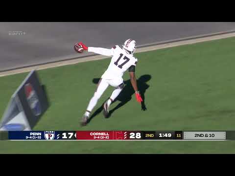 Highlights: Cornell Football vs Penn - 11/9/24