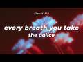 The Police Every Breath You Take Lyrics