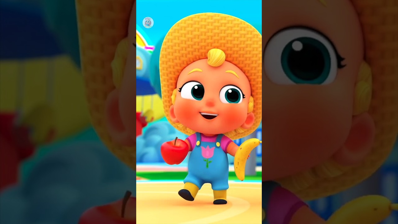 りんごとバナナの歌 #Shorts #trending #Viral #songsforkids #nurseryrhymes
