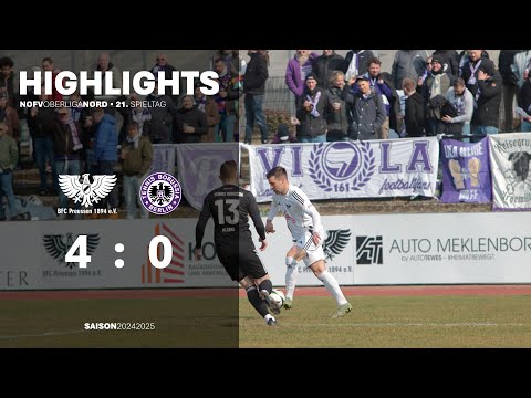 21. Spieltag BFC Preussen - TeBe Berlin I HIGHLIGHTS I NOFV Oberliga Nord