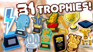 Watch This To Unlock EVERY BLOXBURG TROPHY! 🏆