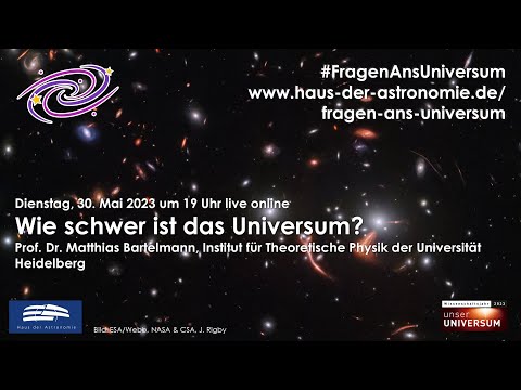 #FragenAnsUniversum: Wie schwer ist das Universum?