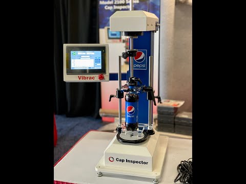 Vibrac Cap Inspector - Non Destructive torque test on closures at Westpack 2022