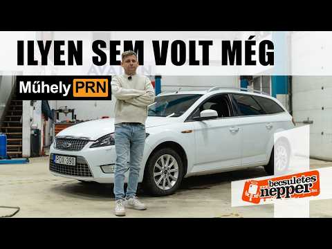 A forgatás előtt ázott rommá a belseje... – Ford Mondeo 2,0 TDCi – 2010 –MűhelyPRN 345.