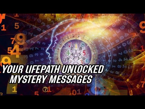 LIFE PATH UNLOCKED 🔓 MYSTERY MESSAGES FOR LIFEPATH NUMBER  1 2 3 4 5 6 7 8 9 11 22 33