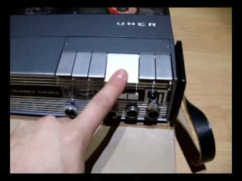 Uher Report 4000 Vintage old school Tape Recorder Mic Tonband