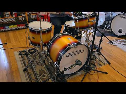 Drum Kits - Noble & Cooley 16x22 8x13 14x16 Horizon Series Drum Kit (Vintage Sunburst Satin) image 15