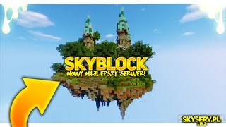 Miniaturka - SkyServ.pl 1.13.2 Skyblock S2 #1 Tworzymy Wyspę i początki kopania cobblestone. Konkurs na itemy
