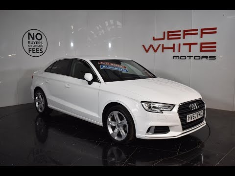 2017 Audi A3 1.6 TDI 116 Sport 4dr S Tronic Automatic