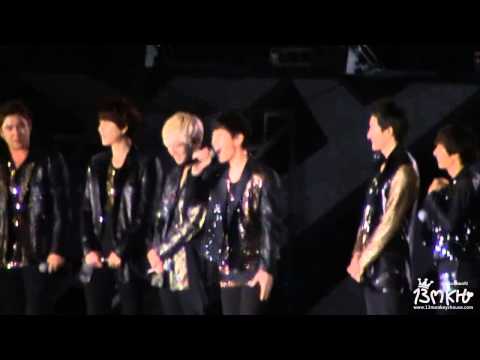 [Fancam] 121125 SMT in BKK Super Junior - Talk cut [AomwoN]