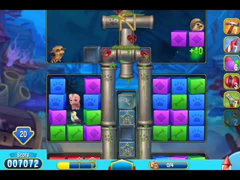 Pet Rescue Saga Level 56