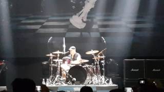 Europe - Drum Solo (Ian Haugland) (live chile 2017)