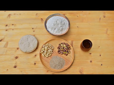 Medieval Egyptian Bread with Pistachios and Almonds