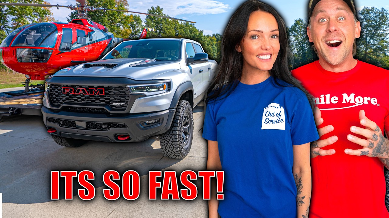 Roman Atwood: INSANE! I Finally Bought The Worlds Fastest Truck Ever Made & Its Way Crazier Than We Thought! TRX!