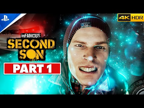 INFAMOUS SECOND SON (PS5) Walkthrough Gameplay PART 1 | 4K 60FPS