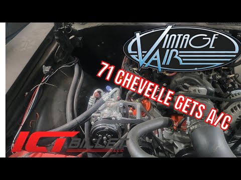 Vintage Air install on a 1971 Chevelle Episode 15 Aire Capital Hot Rod Garage