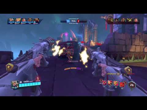 Paladins gameplay Koga 20 kills 14 killstreak