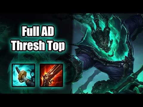 AD Thresh Top - Last Game of Season 10 - League of Legends Off Meta Full Game