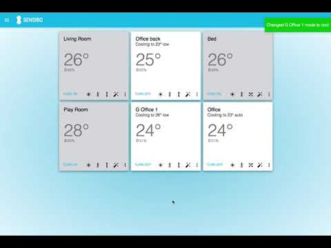 How To Manually Change The Remote Control For An Existing Sensibo Device - Window/Portable AC
