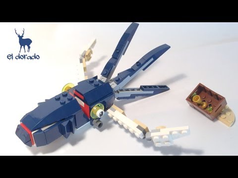 LEGO CREATOR 31088 Deep Sea Creatures - posable Squid Speed Build - Construction Toy / レゴ/ el dorado