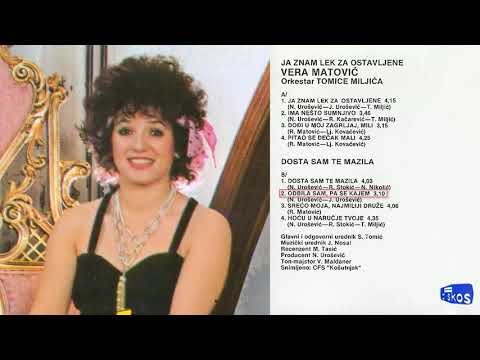 Vera Matovic - Odbila sam, pa se kajem - (Audio 1985)