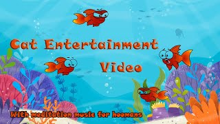 Cat Entertainment Video - Catch the Fish (10h Entertainment Video for Cats to Watch)