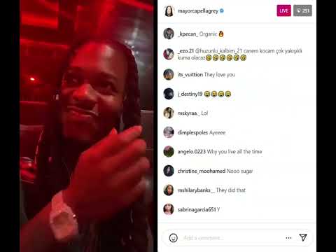 Capella Grey IG Live 10/03/22 Part 1