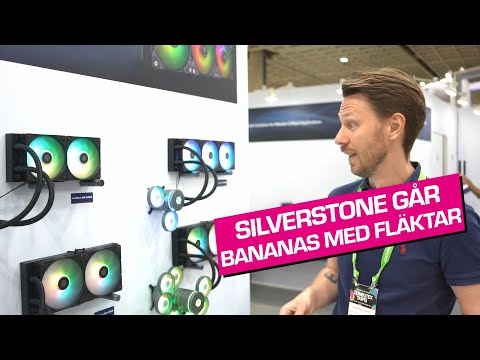 Silverstone visar en väldigt fläktig AIO-kylare