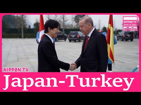 Japan’s Crown Prince Fumihito meets Turkish President