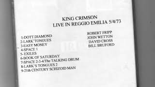 Serie Historic prog bands live in Italy 35 bis King Crimson, Reggio Emilia 1973 [full concert]