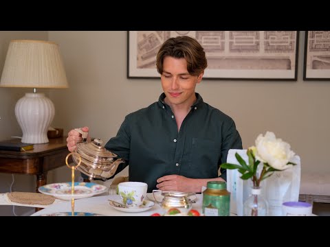 HOW TO HOST YOUR OWN TEA PARTY AT HOME | Baking a Classic Victoria Sponge Cake